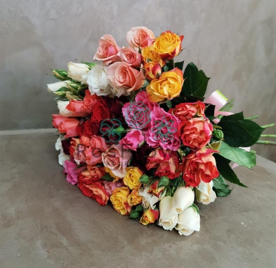 Букет цветов из: Розы в Залари