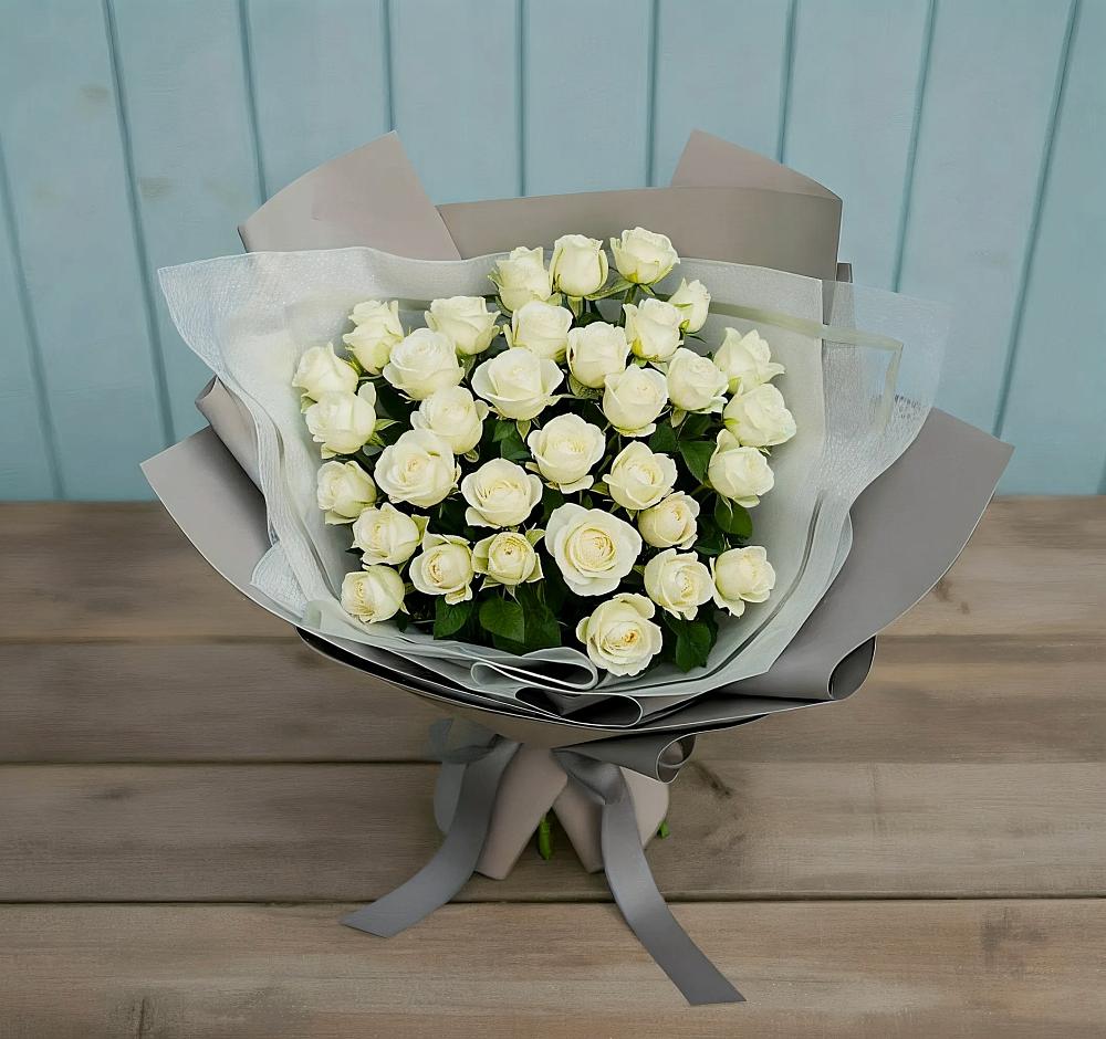 Букет Белоснежная нежность в Залари