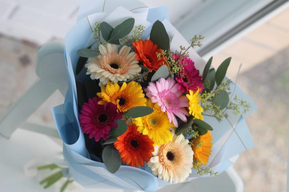 Букет цветов из: Герберы в Залари