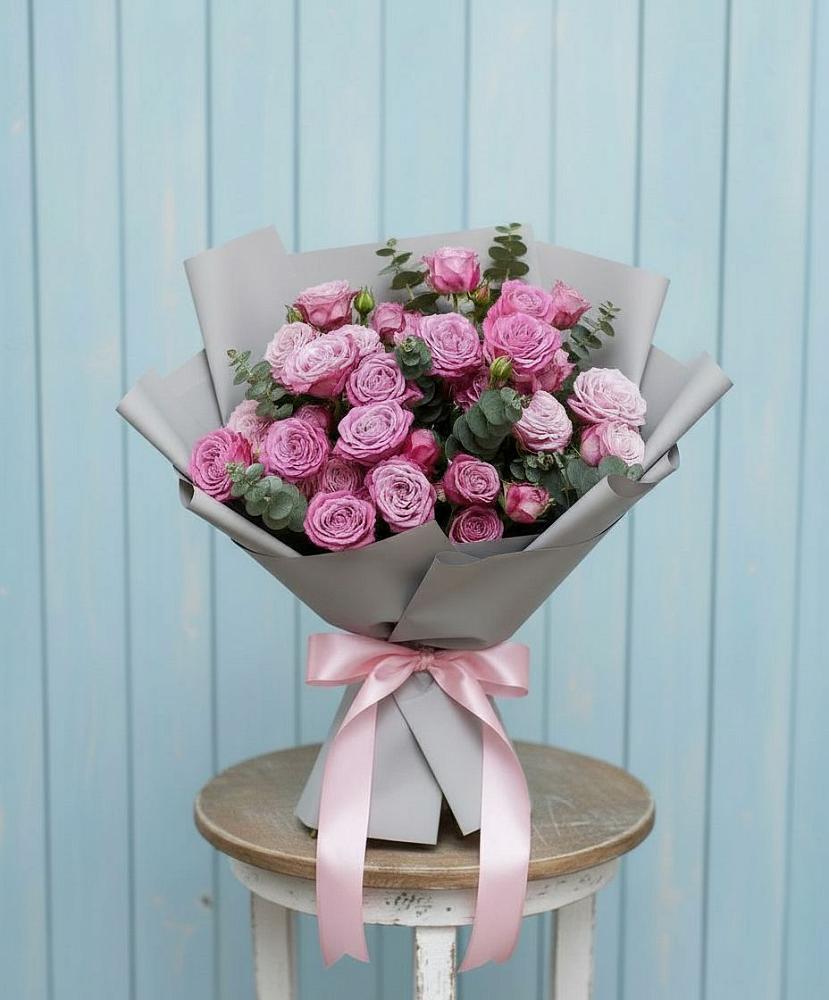 Букет цветов из: Розы в Залари