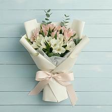 Букет цветов из:  Альстромерии в Залари