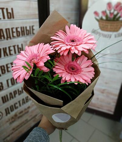 Букет цветов из: Герберы в Залари