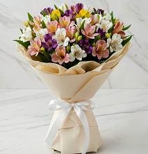 Букет цветов из:  Альстромерии в Залари