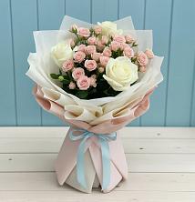 Букет цветов из:  Розы в Залари