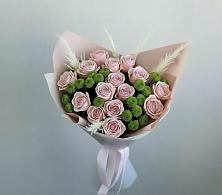 Букет цветов из:  Розы и Хризантемы в Залари