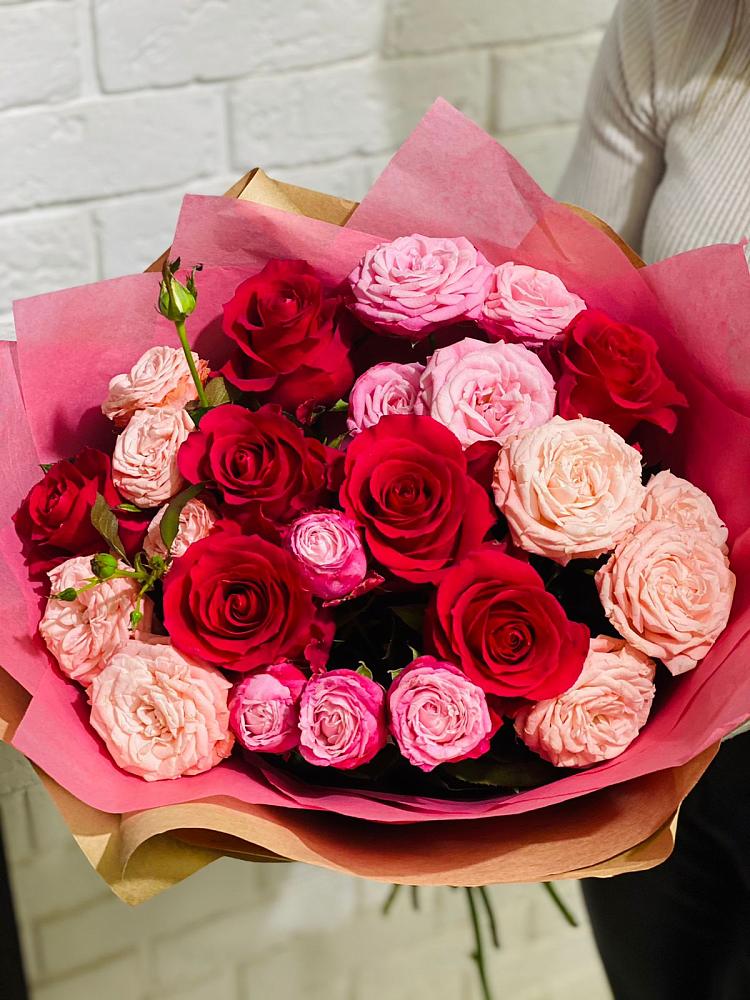 Букет цветов из: Розы в Залари