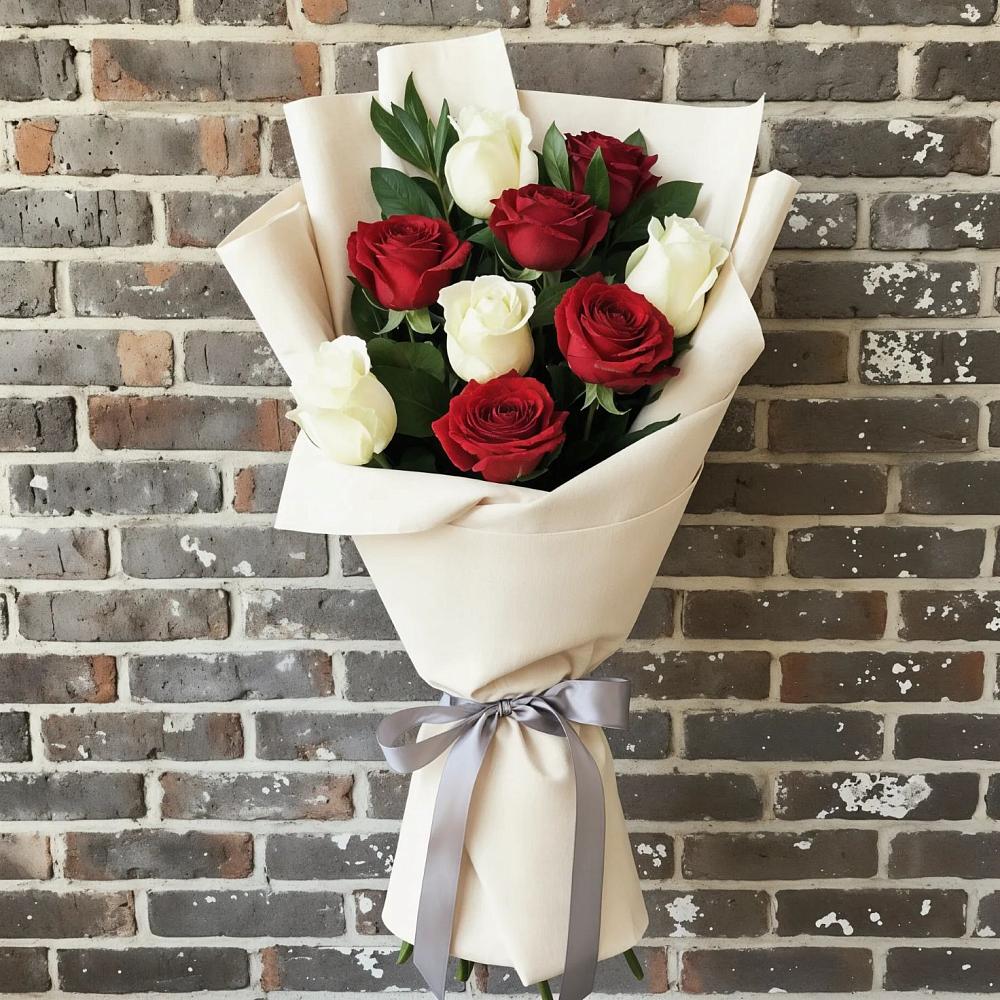 Букет цветов из: Розы в Залари