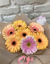Букет цветов из:  Герберы #REPLACE_PRED# Залари