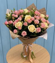 Букет цветов из:  Розы в Залари