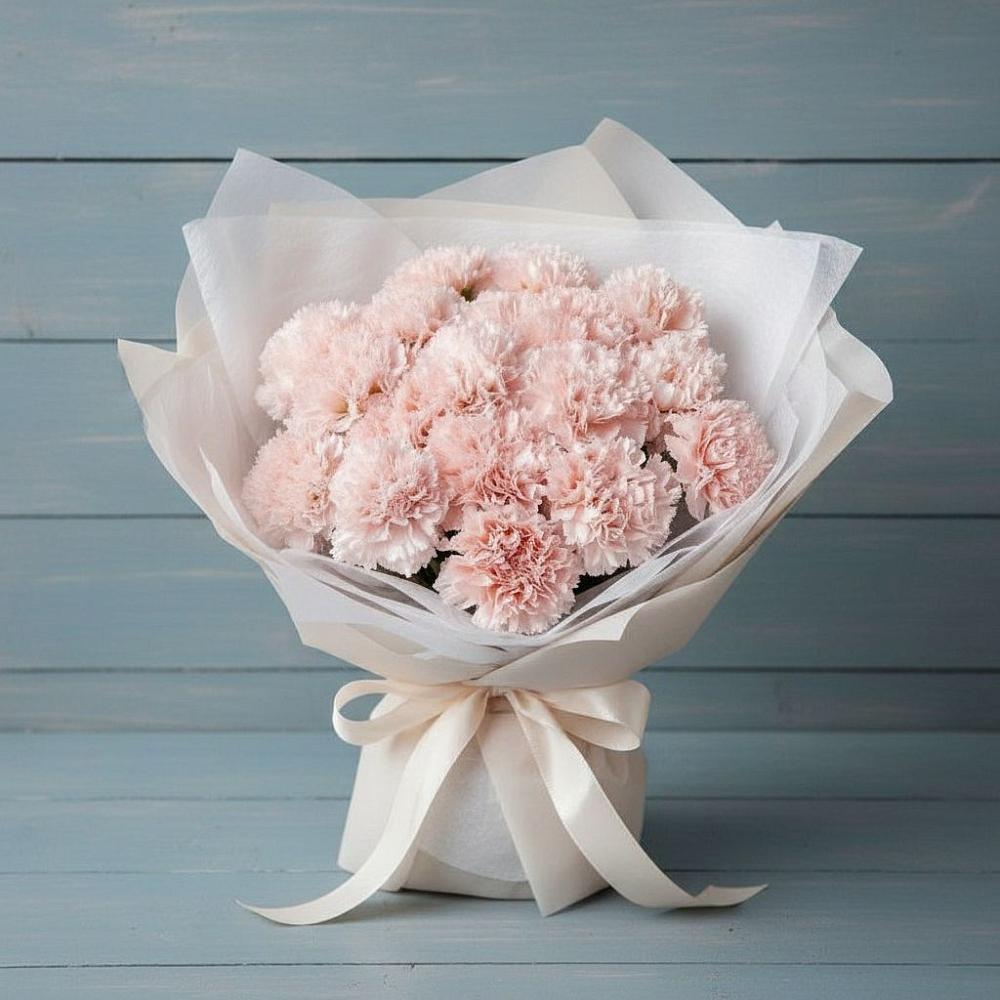 Букет цветов из: Гвоздики в Залари