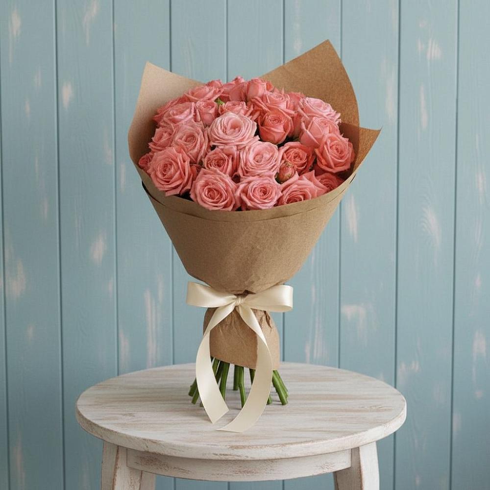 Букет цветов из: Розы в Залари