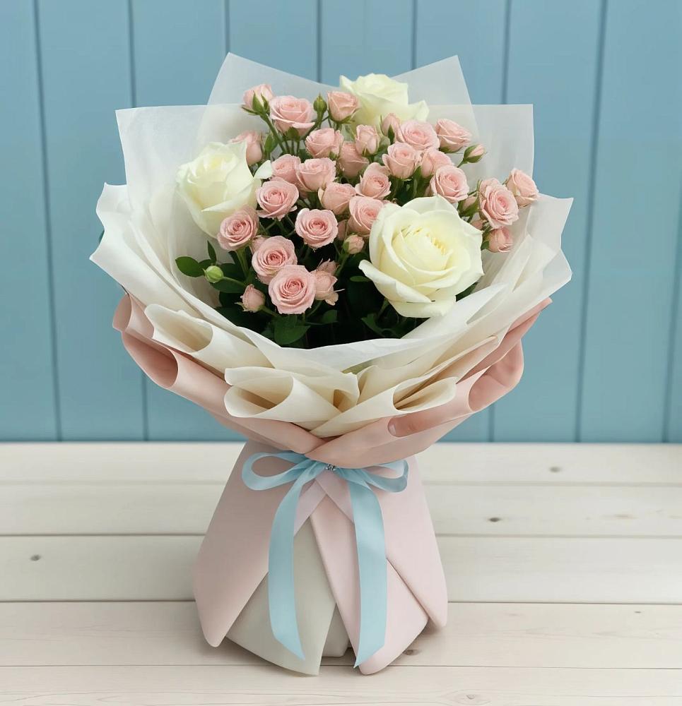 Букет цветов из: Розы в Залари